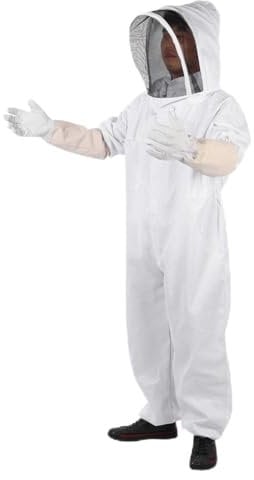Imker-Schutzanzug, Overall Zum Schutz von Imkern, Bequemes Tragen für Männer und Frauen (XL)