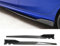 NXCJSHUIH Auto Seitenschweller für BMW M4 2014 2015 2016 2017 2018 2019 2020 2021 2022 2023 2024,Diffusor Spoiler Auto Seitenschweller Auto Zubehör,Black