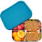 BREADL Edelstahl Brotdose, Feste Trennwand und 3 Fächer, Silikondeckel, Rostfrei, Spülmaschinenfest, Kleine 1000ml Lunchbox und Brotzeitbox aus lebensmittelechtem Metall für Kinder und Erwachsene