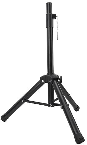 Support Triangle pour Haut-Parleur 62-120cm Trépied d'enceinte Ajustable Pliable et antidérapant Support d'enceinte sur trépied Universel pour sonorisation et DJ