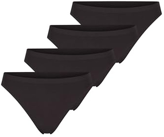 Sloggi - GO Sense - Tanga - 4er Pack (M Schwarz)