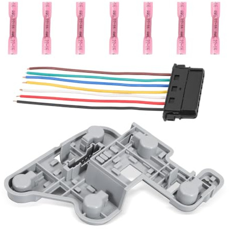 GNXFixt Rückleuchten Lampenträger Rechts mit Kabel Lampenhalter Rücklicht Heckleuchte Halter für C-Klasse W204 2007-2014