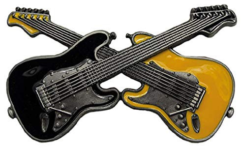 E-Gitarre Gürtelschnalle/Buckle | Schnalle für Gürtel, Ledergürtel