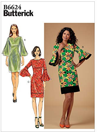 Butterick Patterns B6624RR Damen Schnittmuster Übergröße