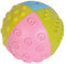 Simba 104010006 - ABC Entdeckerball 4-fabig, Kunststoffkugel mit verschiedenen Oberflächen zum Fühlen und Entdecken, 8cm, Babyspielzeug ab 6 Monaten, S