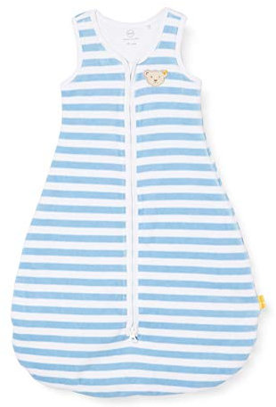 Steiff Unisex Baby Sleeping Bag Kleinkind-Schlafanzüge, Blau, 70