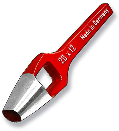 Emporte-pièce ovale forgée 20 x 12 mm