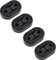 4 pcs Auto Veicolo Universale Tubo di Scarico in Gomma,Scarico del Gas Staffe,Staffa di Scarico Universale in Gomma per Auto,Auto Staffa di Scarico