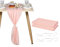 sylbx 2 Stück Durchscheinender Chiffon Tischläufer, 3m Rosa, für Hochzeiten, Partys, Brautparty, Weihnachten, Tischdekoration