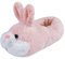 OSVINO Chaussons Femme Lapin Hiver Pantoufle Animaux Laine Confortable Doux Chaussons Peluche Doux Léger Antidérapant,Rose,38-40