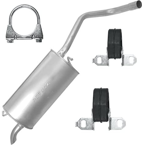 Endschalldämpfer Auspuff Endtopf für 1.0i 1.4i 1.4 FSI Seat Ibiza 3 III 6L Fabia 1 I 6Y Fabia 2 II 5J VW Polo 4 IV 9N
