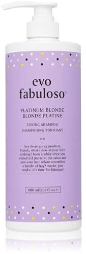 Evo Fabuloso Platinum Blonde Toning Shampoo 1000 ml