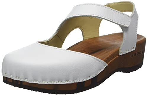 woody Damen Nicole Holzschuh, Weiss, 39 EU