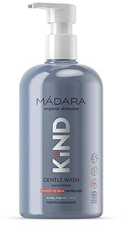 MÁDARA Kind Gentle Wash 390 ml - Sensitive Skin, Baby Wash, Body Wash