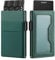 VULKIT Credit Card Holder with EDC Pockets & ID Window RFID Blocking Pop Up Card Wallet Slim Metal Wallet (Midnight Green)