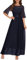 Wedtrend Cocktailkleid Elegant für Hochzeit Kleid Marineblau Damen Spitzen Kleid Damen Maxi Kleider Cocktailkleid Damen Elegant WT0314 Navy XL