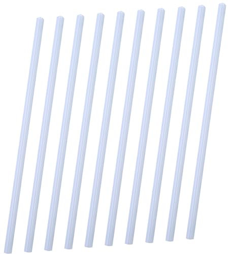 GORGECRAFT 10 pièces Barres de Reliure en Plastique Dossiers en Plastique Couverture de Rapport Barres de Colonne Vertébrale à Poignée Coulissante Blanc pour L'École Le Bureau Cadeau de Noël