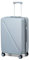 MILADA Gepäck HardShell Koffer, GRAU, Checked In 24 Inch, Für Reisen