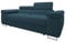 Mirjan24 Sofa Torezio Cord II mit Einstellbare Kopfstützen, Zweisitzer Polstersofa, Füße aus Metall Chrom, Sofagarnitur, Wohnlandschaft, Couchgarnitur (Poso 05)