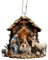 Weihnachtsdeko Christmas Decorations Krippenfiguren 2D Weihnachtsbaumschmuck Weihnachtskrippe Christbaumschmuck Krippe Weihnachten Weinachtsdekorationen Krippenzubehör Weihnachtsschmuck (B01)