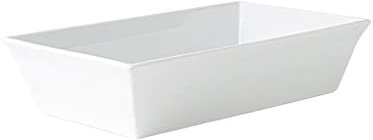 Cuencos para pasta Platos para aperitivos Plato para servir Plato para servir Platos fríos Cerámica blanca Plato cuadrado para cubiertos Cuenco Plato hondo para el hogar Cuenco para hornear Plato