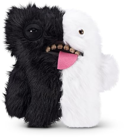 Fuggler Misfit Monsters 9-inch by ZURU, Funny Ugly Monster Plush Toy, Soft Doll Plushies for Kids and Adults (Munch Munch & Old Tooth)