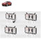 Kit pastiglie freno anteriori compatibile con Alfa Romeo Stelvio 2016+