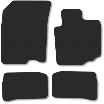 Suzuki Vitara (2015+) 5mm Rubber Car Mats | Heavy Duty Rubber Tailored Fit Floor Mats Full Coverage Durable Waterproof Accessories Easy Clean Anti Slip Made in the UK