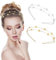 Lot de 2 serre-têtes étoiles,bandeau étoile en métal strass alliage casque décoratif,serre-tête en forme d'étoile,cristal cheveux cerceau or argent accessoires cheveux,serre-tête pour filles