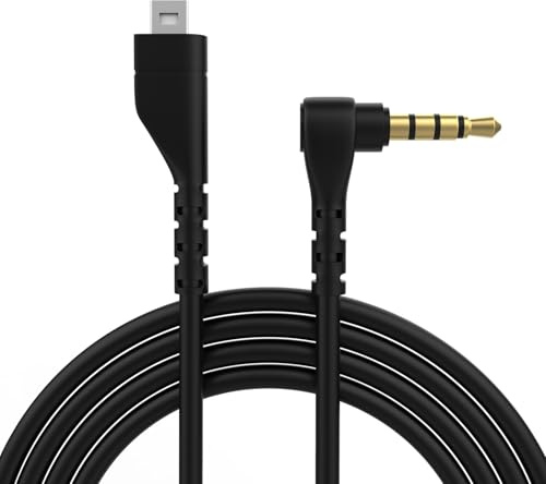 Replacement Audio Cable Cord Compatible with Steelseries Arctis 3 Headset, Aux Cable for Steel Series Arctis3, Arctis 5, Arctis 7, Arctis Prime, Arctis Pro, Arctis Pro+ GameDAC Gaming Headset