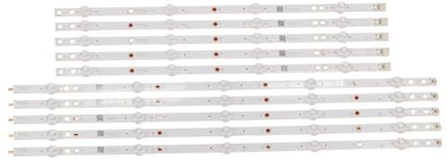 PGLVLZFGFN LED-Lichtstreifen für Hintergrundbeleuchtung, kompatibel mit Philips TV 50 Zoll TPT500U1-QVN03.U REV.S5B0T 50PUS6162 LB50086 LB50082 50PUS6272 LBM500M0501-GS-2(R) L