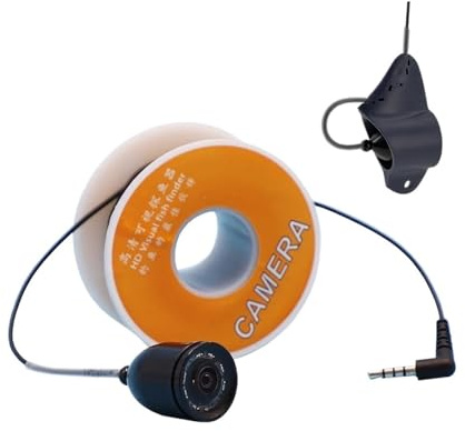 15 m/20 m Einzel Angeln Kamera Zubehör for 9V Monitor Unterwasser Mit IP68 Wasserdicht 8 IR infrarot Lampe Kann Ausschalten(20m Cable)