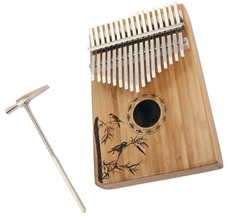 Kalimba mit 17 Tasten, professioneller Lerner, Kalimbas, Anfänger-Musik, 17-Tasten-Finger, Klavier, Daumenklavier, Handinstrument