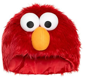 Maskworld Die Sesamstraße – Bert, Ernie, Elmo & Krümelmonster-Mütze - Fun-Kopfbedeckung für Erwachsene - Karneval & Halloween
