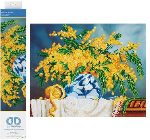 DIAMOND DOTZ Painting Kit: Native Wattle