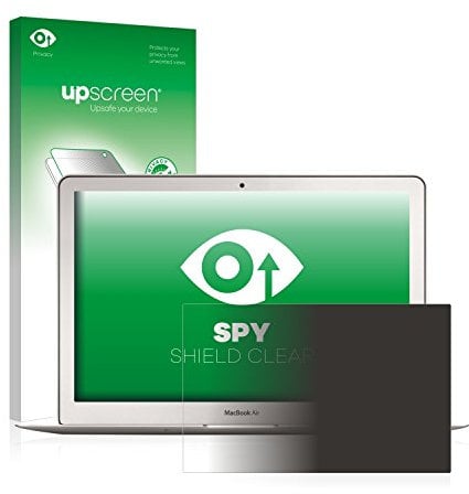 upscreen Anti-Spy Blickschutzfolie kompatibel mit Apple MacBook Air 13 2017 Privacy Screen Sichtschutz Displayschutz-Folie