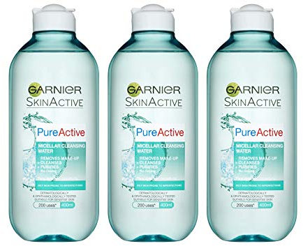 Garnier Pure Active Daily Deep Pore Gesichtswasser gegen Hautunreinheiten, für mehr Glanz