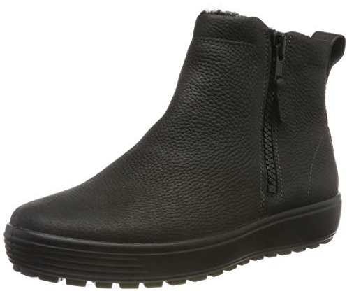 ECCO Soft 7 Tred M, Sneaker a Collo Alto, Uomo, Nero (Black 1001), 44 EU