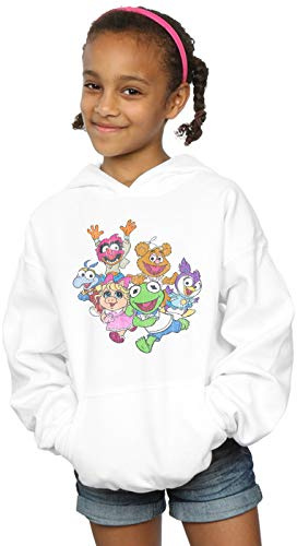 Disney Girls The Muppets Muppet Babies Colour Group Hoodie White 5-6 Years