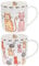 LEONARDO Home Mug - Cat (Mix of 2 Designs)