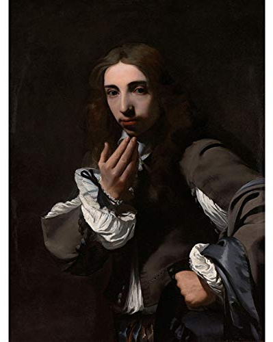 Artery8 Sweerts Porträt von Joseph Deutz Großer Leinwanddruck 46x61 cm