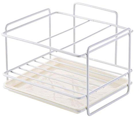 Venus valink Cocina Esponja Soporte,Jabón Desagüe Estantería Almacenaje,Fregadero Organizador,Lavaplatos Líquido Cepillo Toalla Escurridor Estante,Baño Cajita Organizador del Almacenaje con Lavabo