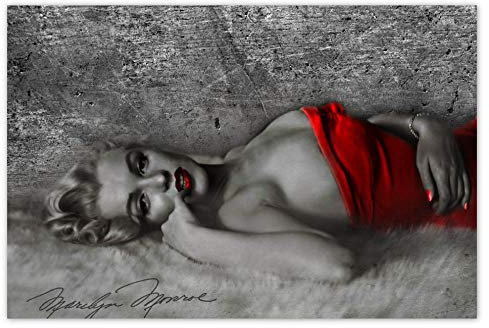H2837 Wandsticker, Marilyn Monroe, 60 x 40 cm