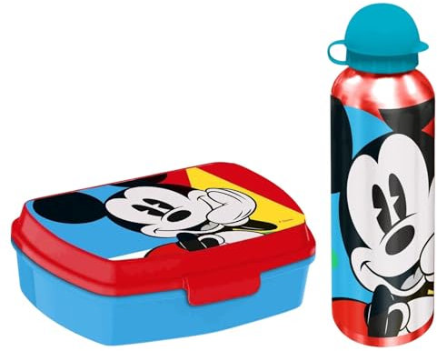 MICKEY MOUSE KD-MI50001 Menaje Infantil, Sintético, Color, único