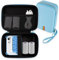 Leayjeen Étui pour Appareil Photo instantané pour Enfant Compatible avec uleway/GlobalCrown/Hangrui et Papier d'impression, Cadeaux Jouets pour Les Enfants de Noël (étui Uniquement) Bleu