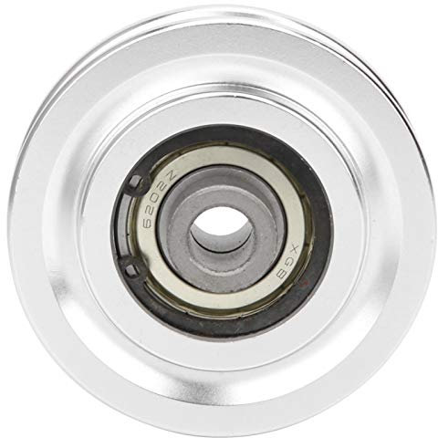 Entatial Riemenscheibe aus Aluminiumlegierung, tragbare Riemenscheibe, Kraftriemenscheibe, Krafttrainingsriemenscheibe, Ausrüstungszubehör aus Aluminiumlegierung für Fitness(Durchmesser 70mm)