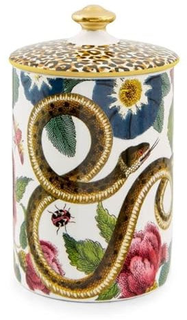 Spode Creatures of Curiosity Grande bougie en pot en céramique