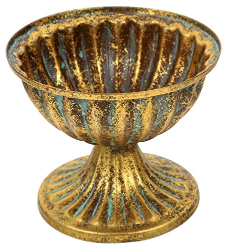 Warmhm Eisen Kunst Blumentopf Vintage Blumentopf Für Hochzeitsdekoration Retro Pflanztopf Für Garten Terrasse Und Innenbereich Für Elegante Blumenarrangements Und Pflanzenliebhaber