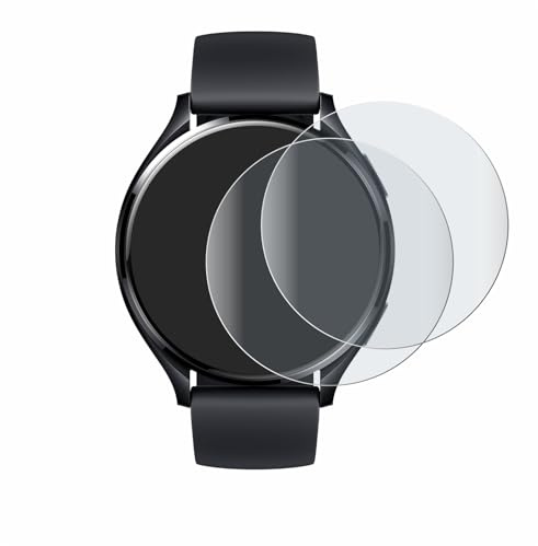 BROTECT Schutzfolie für Xiaomi Watch 2 | 2 Stück Entspiegelnder Displayschutz Made in Germany Matte Full-Screen Folie Full-Cover 3D Curved Anti-Reflexion Montage Kit