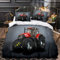 ZZTBQ Bettwäsche für Kinder 135x200 Kinderbettwäsche Bettbezug und Kissenbezug-Set Mähdrescher Traktor Einzelbettwäsche Set